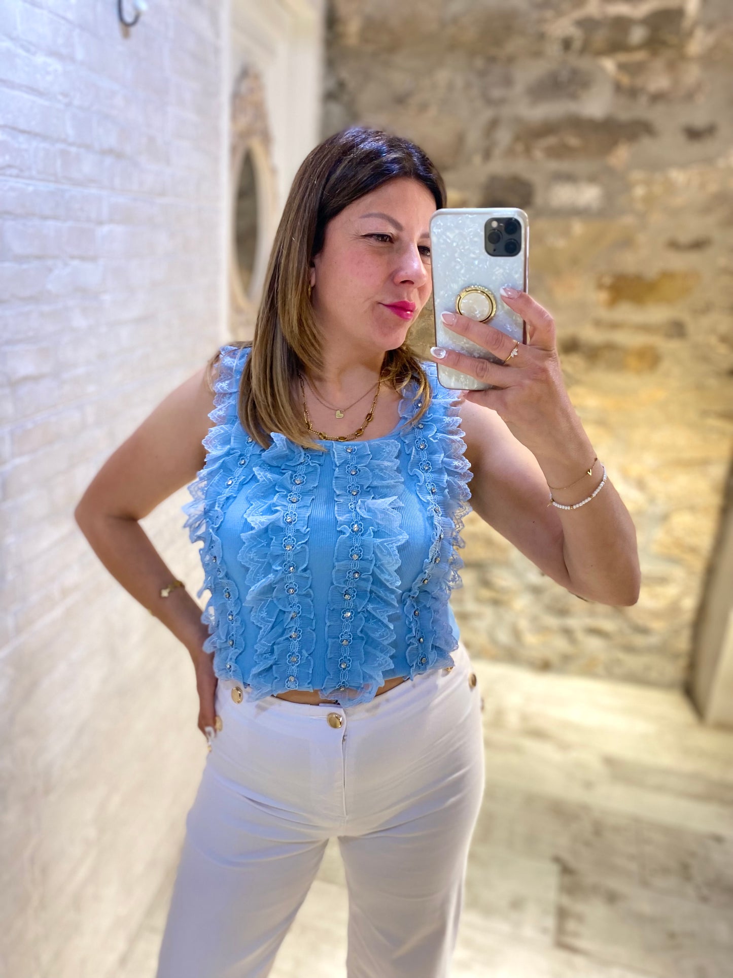 Top Fantasía y Encaje - Veronique