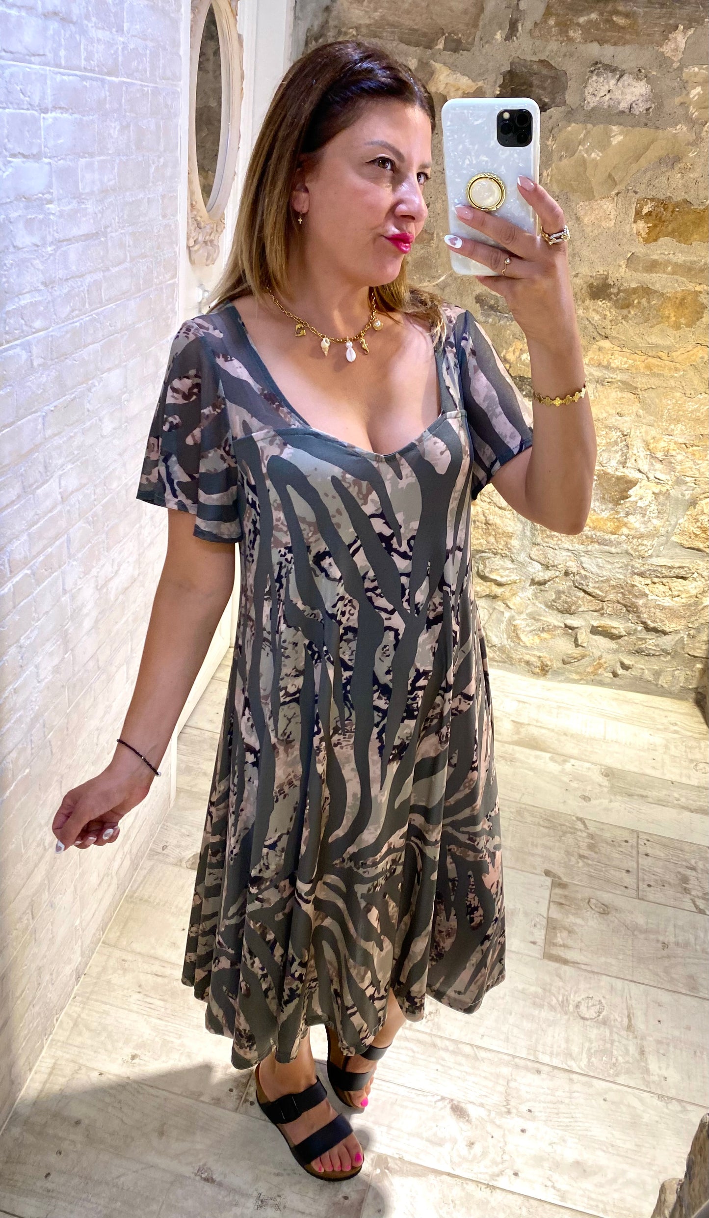 Vestido Camuflaje - Veronique
