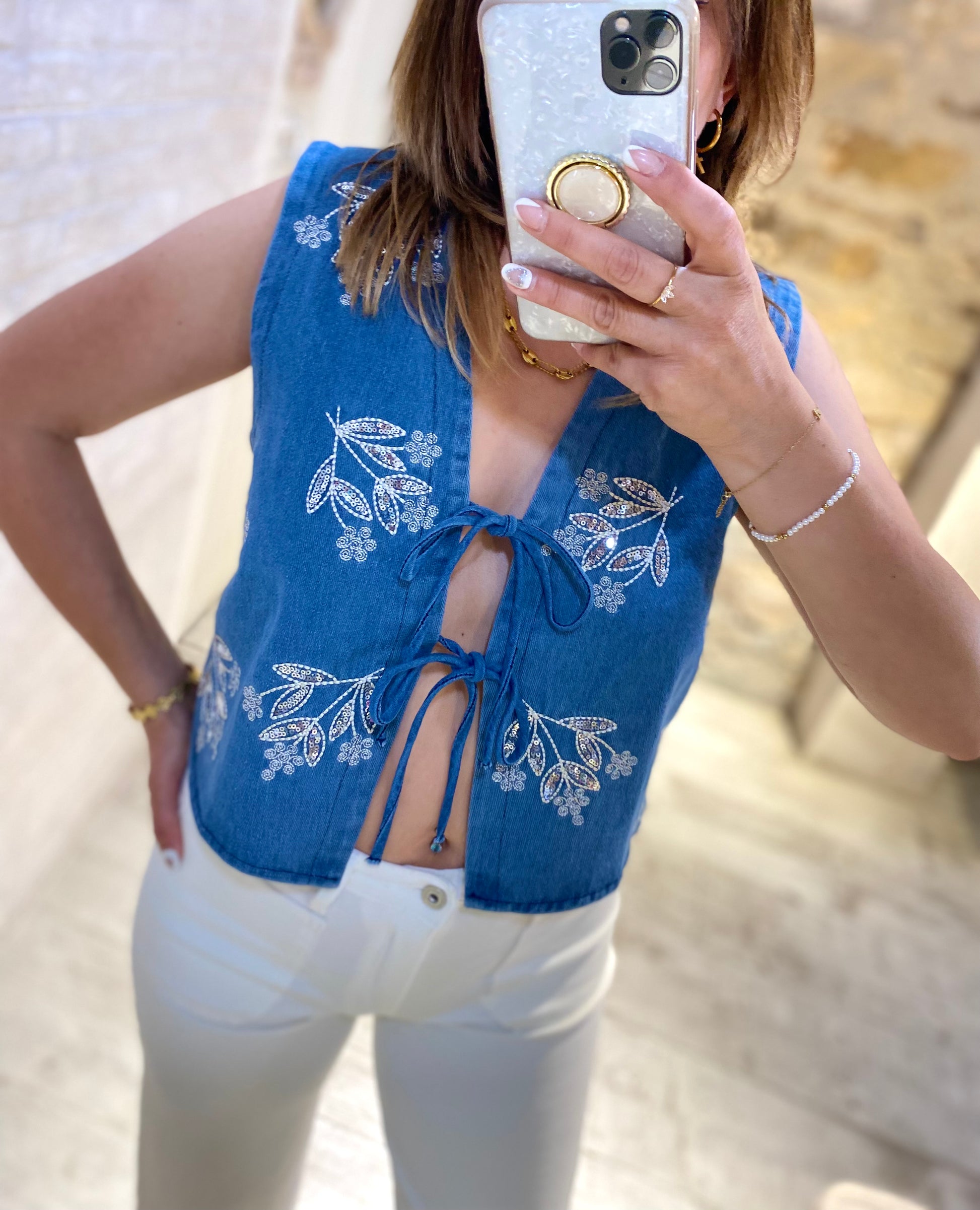 Chaleco Denim - Veronique