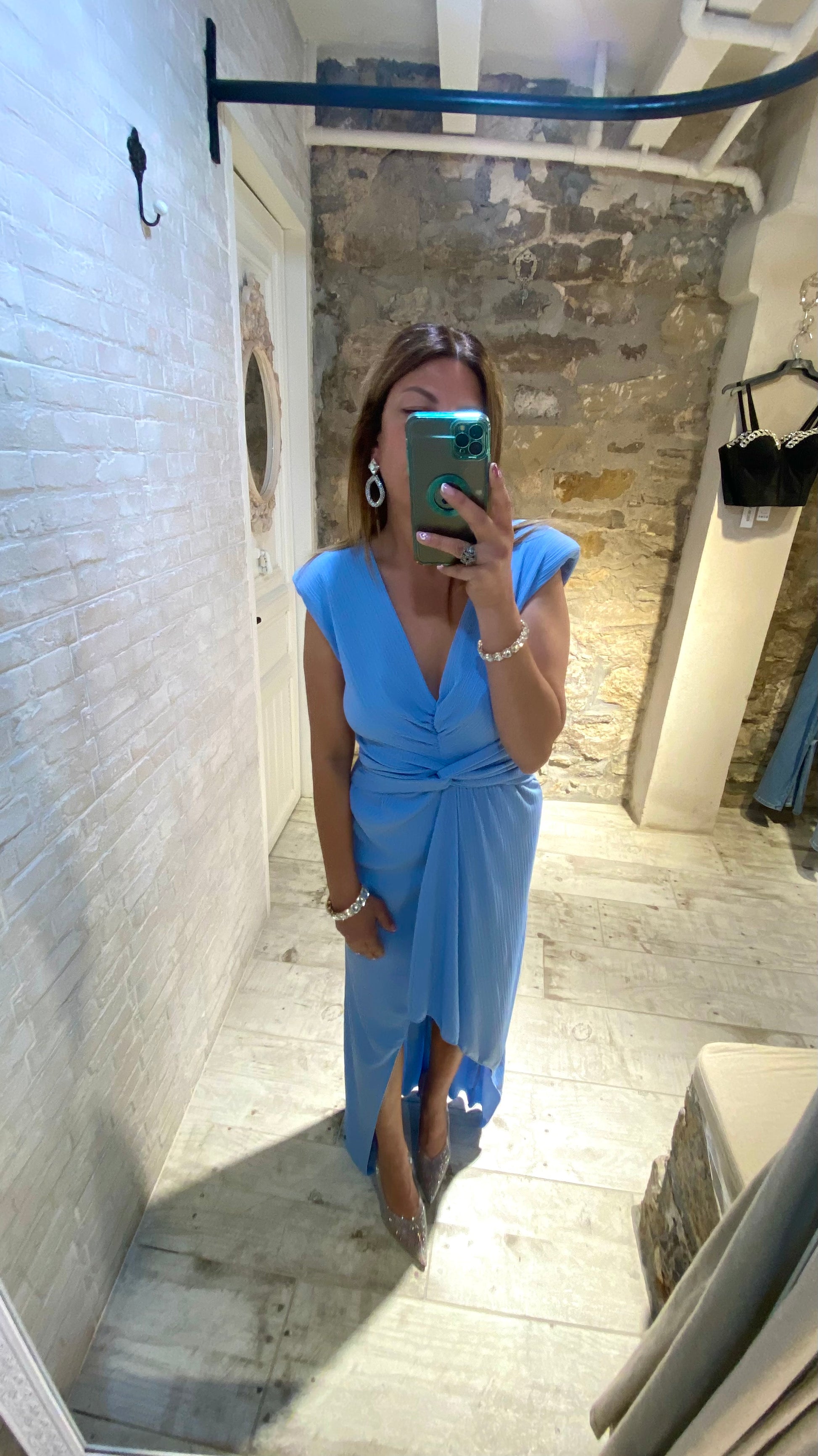 Vestido Nerea Azul - Veronique