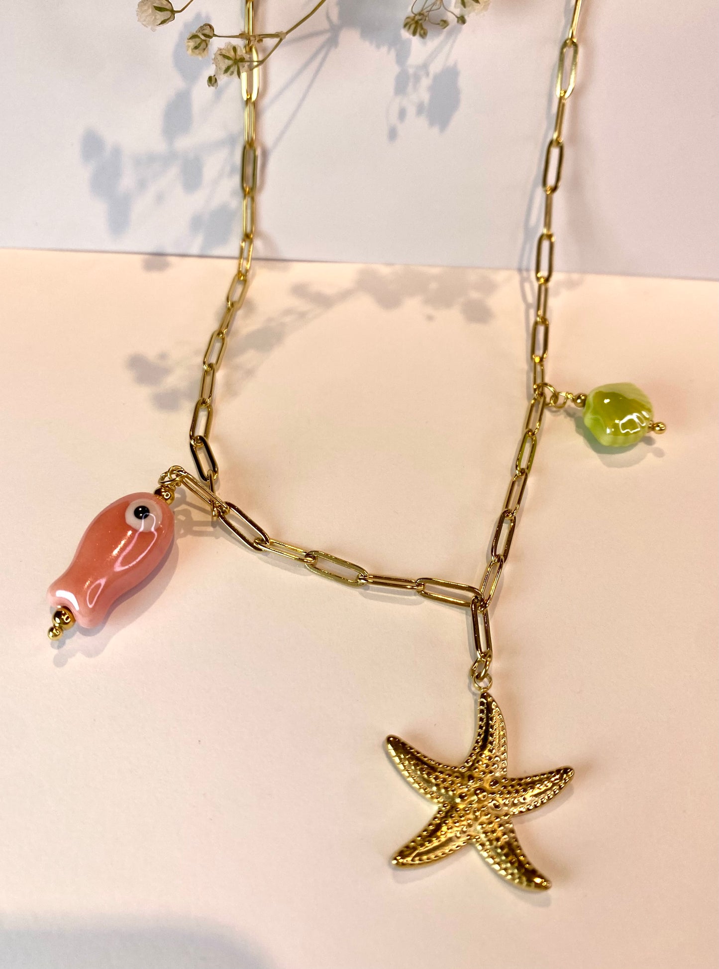 Collar Estrella de Mar y Pececitos - Veronique
