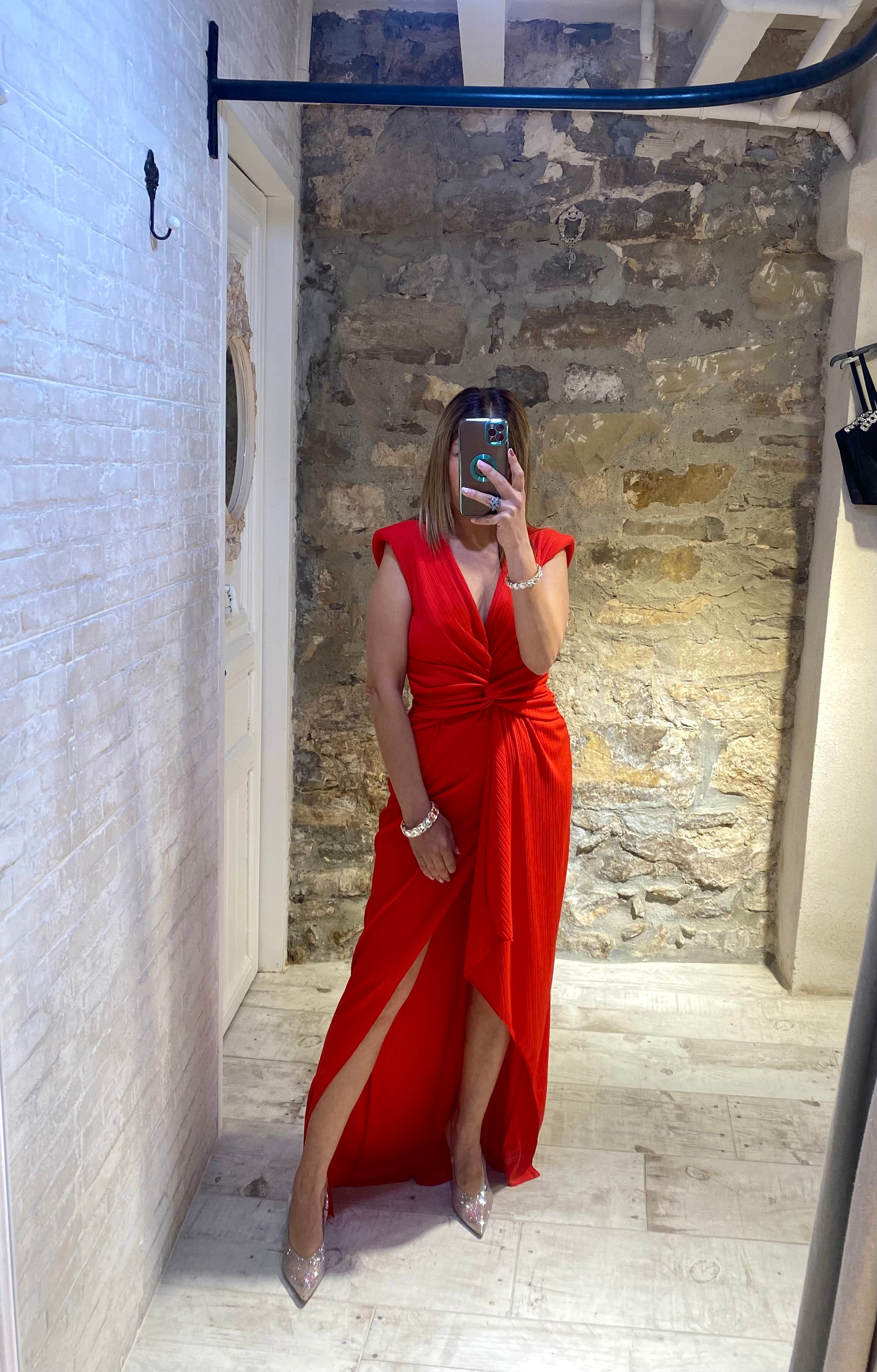 Vestido Nerea Rojo - Veronique