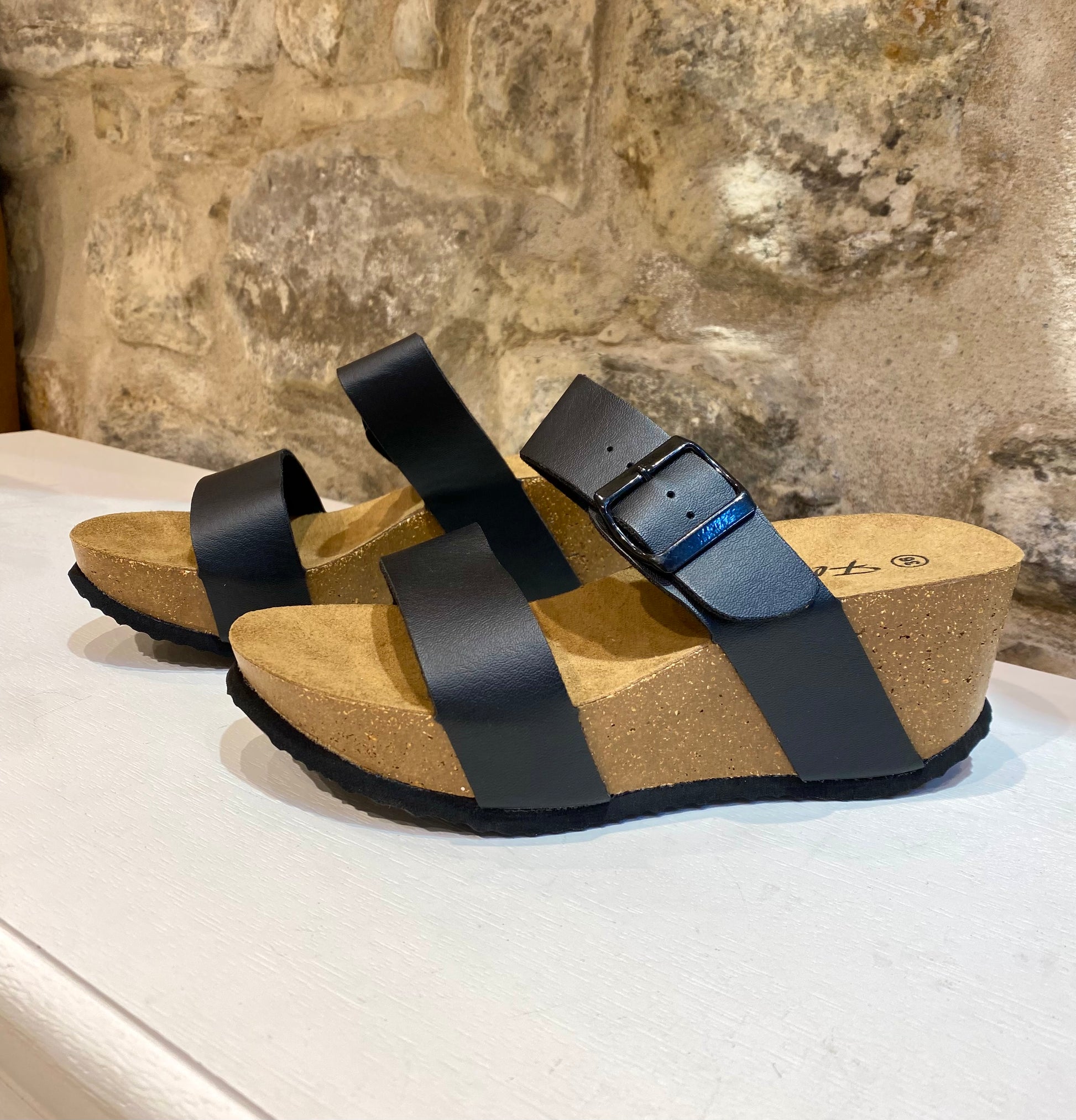 Sandalias Con plataforma Hebilla Regulable - Veronique
