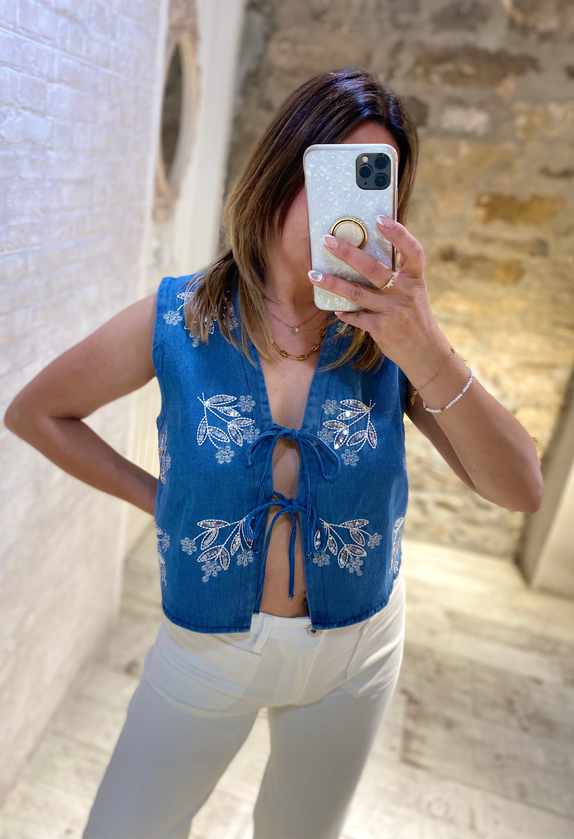 Chaleco Denim - Veronique