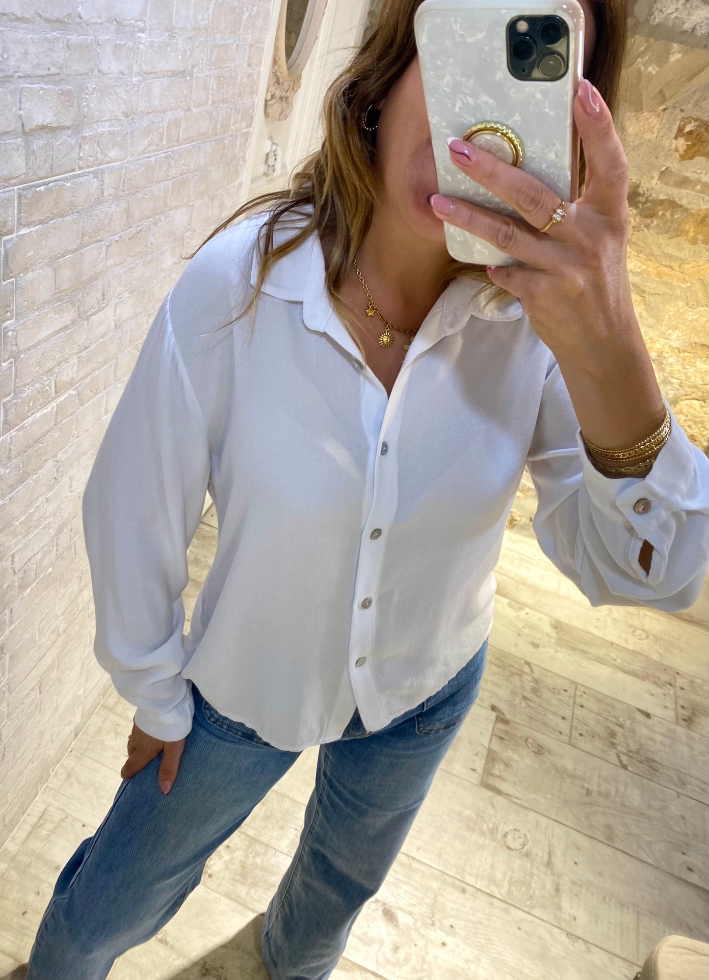 Blusa Blanca Daniela - Veronique