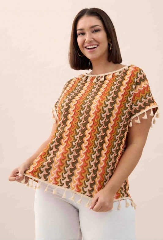 Camiseta Étnica Colores - Veronique