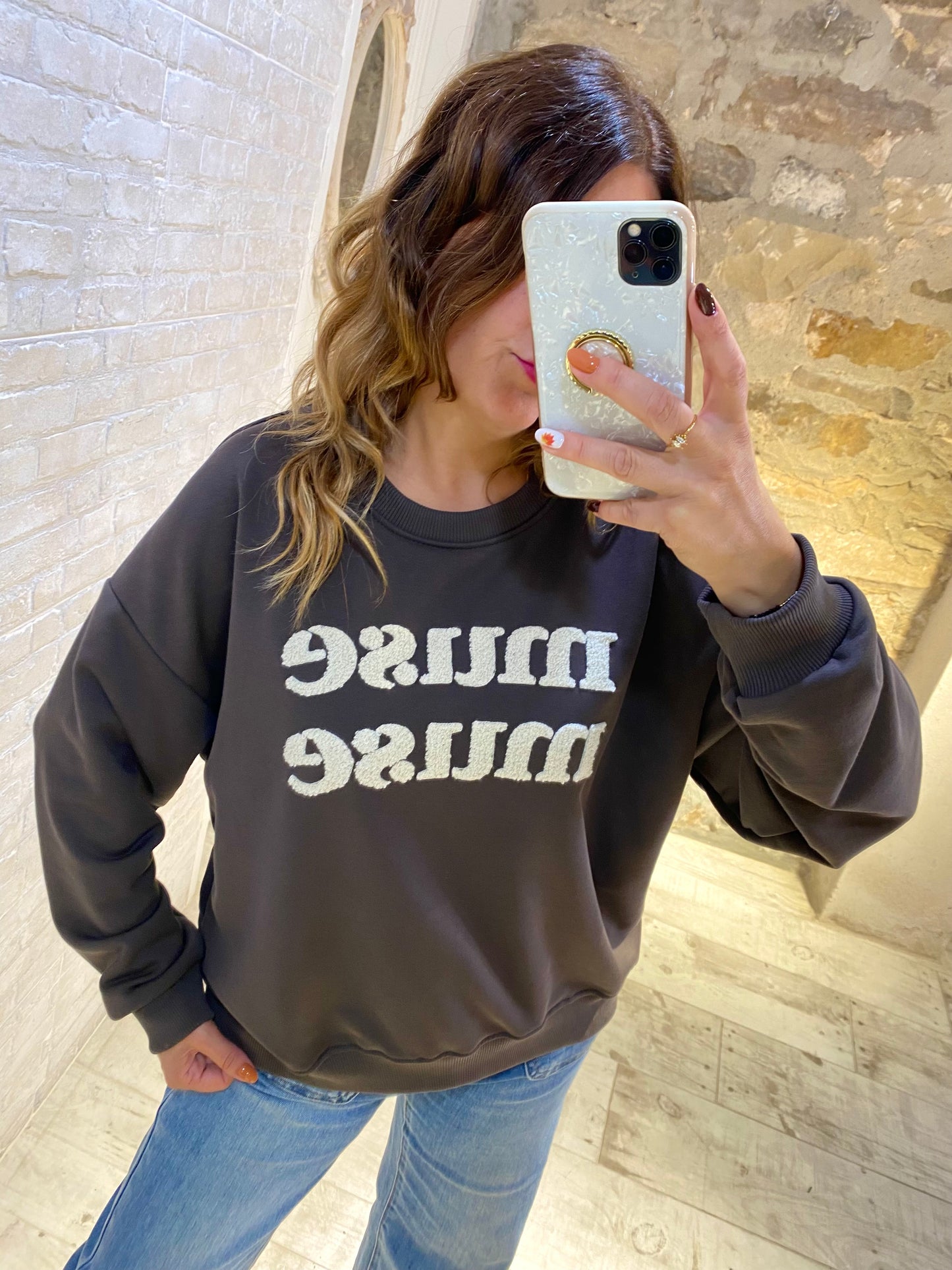 Sudader Marrón muse - Veronique