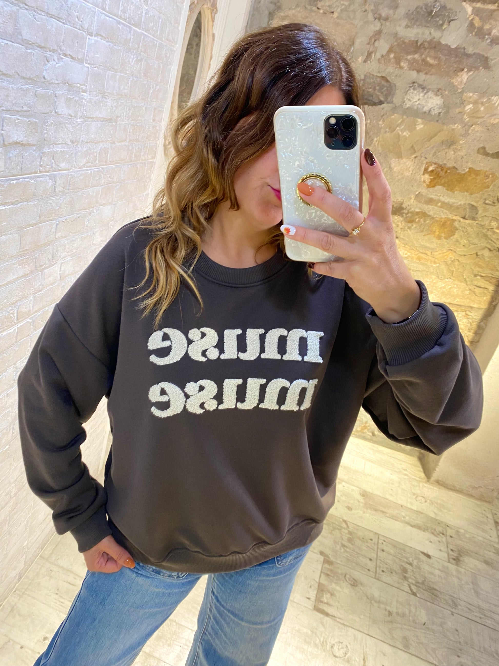 Sudader Marrón muse - Veronique