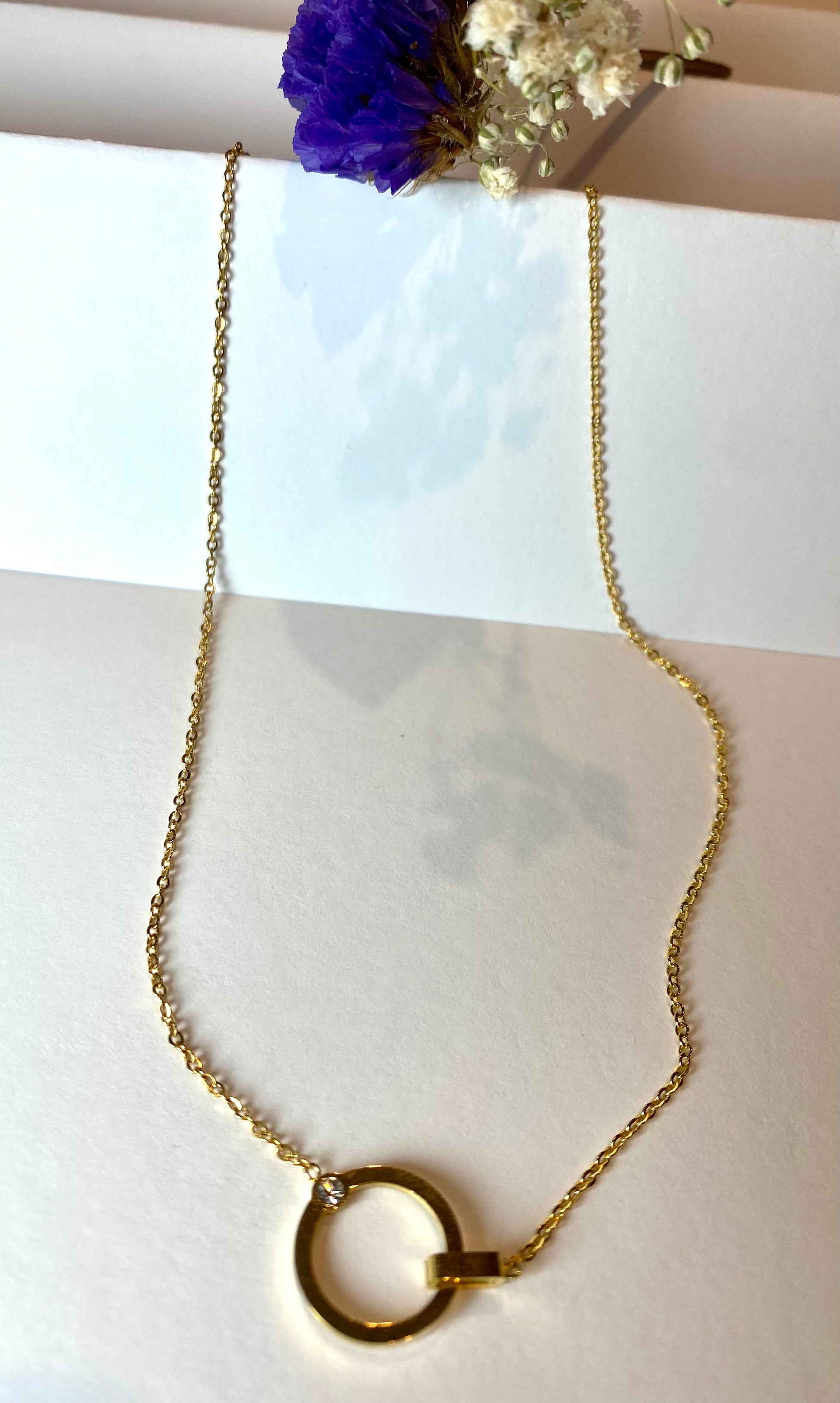 Collar circular brillante - Veronique