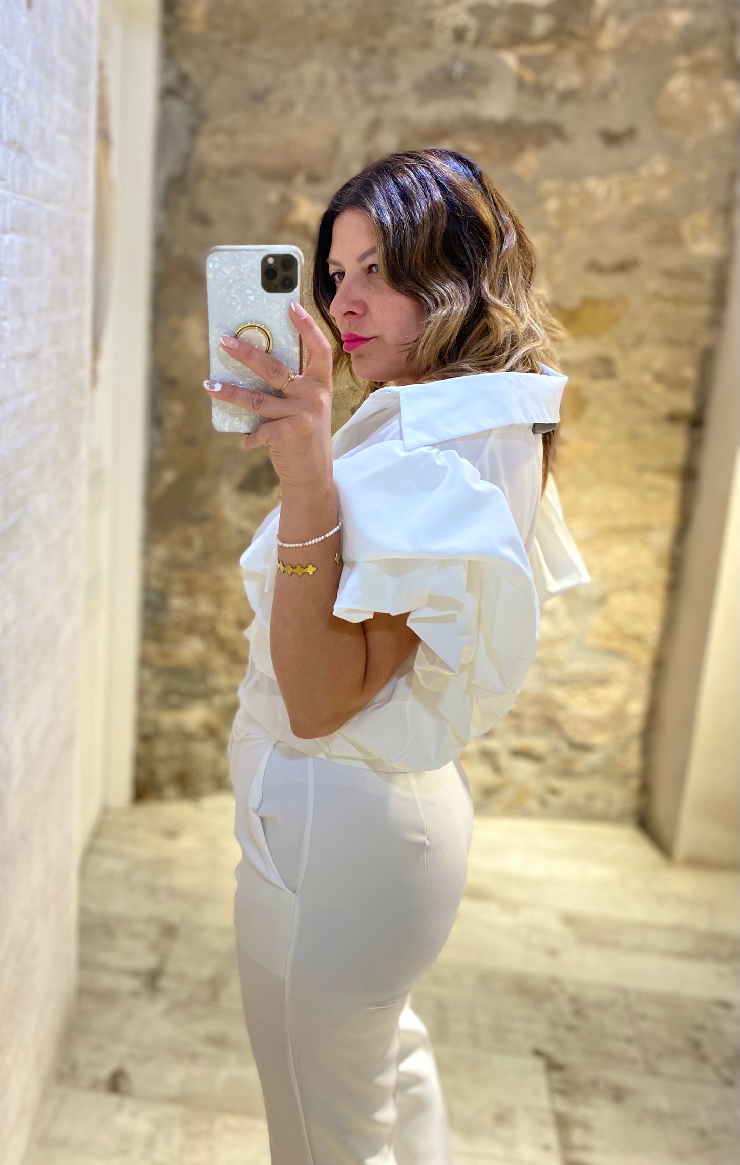 Blusa Hombros Pomposos - Veronique