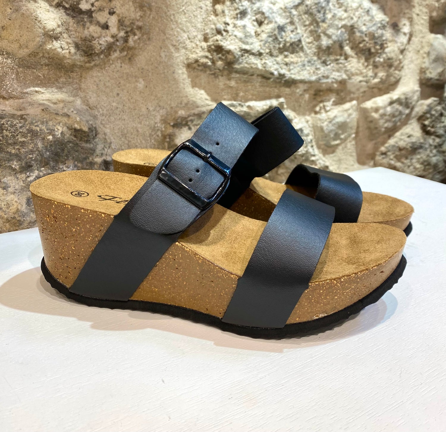 Sandalias Con plataforma Hebilla Regulable - Veronique