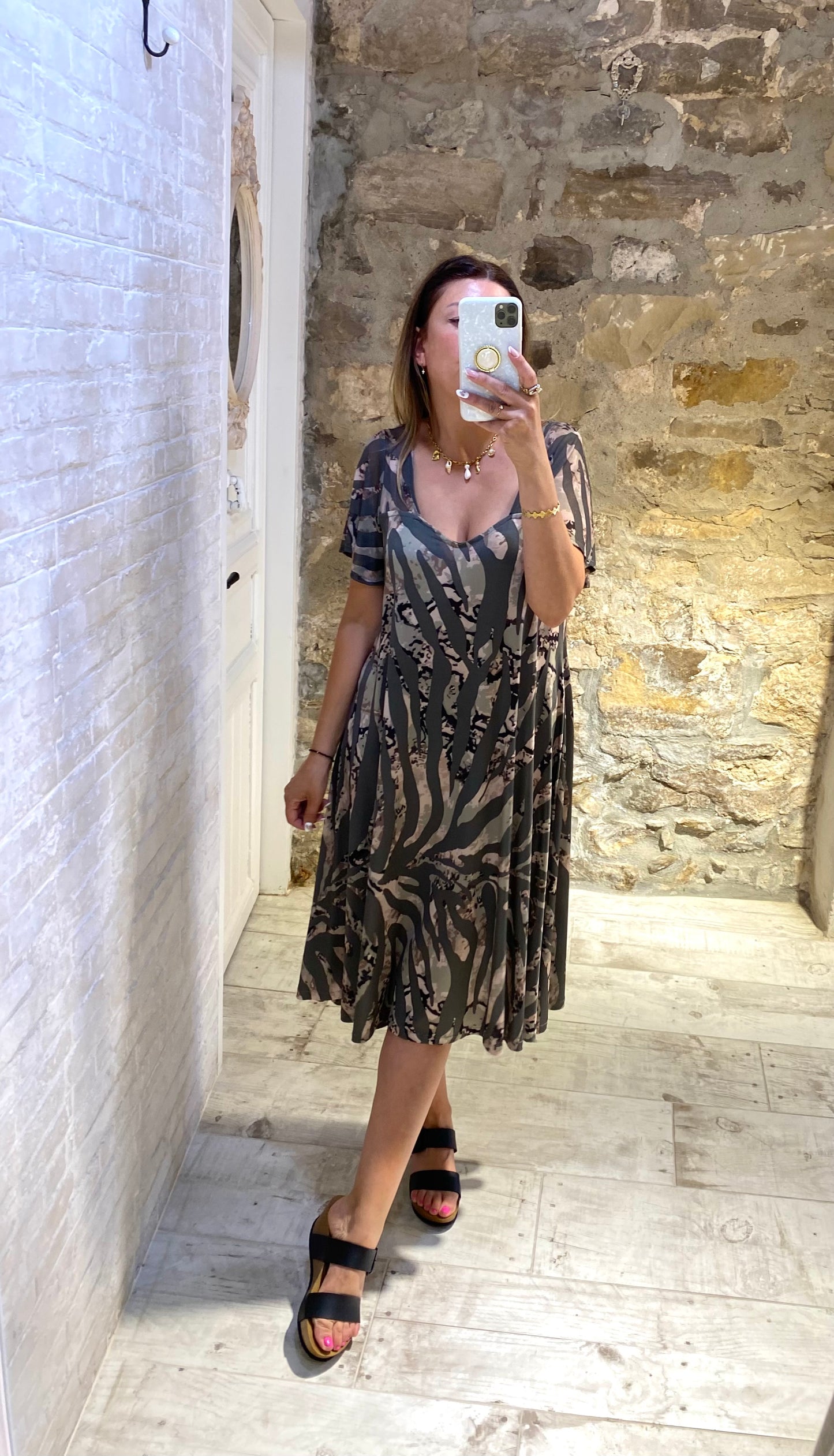 Vestido Camuflaje - Veronique