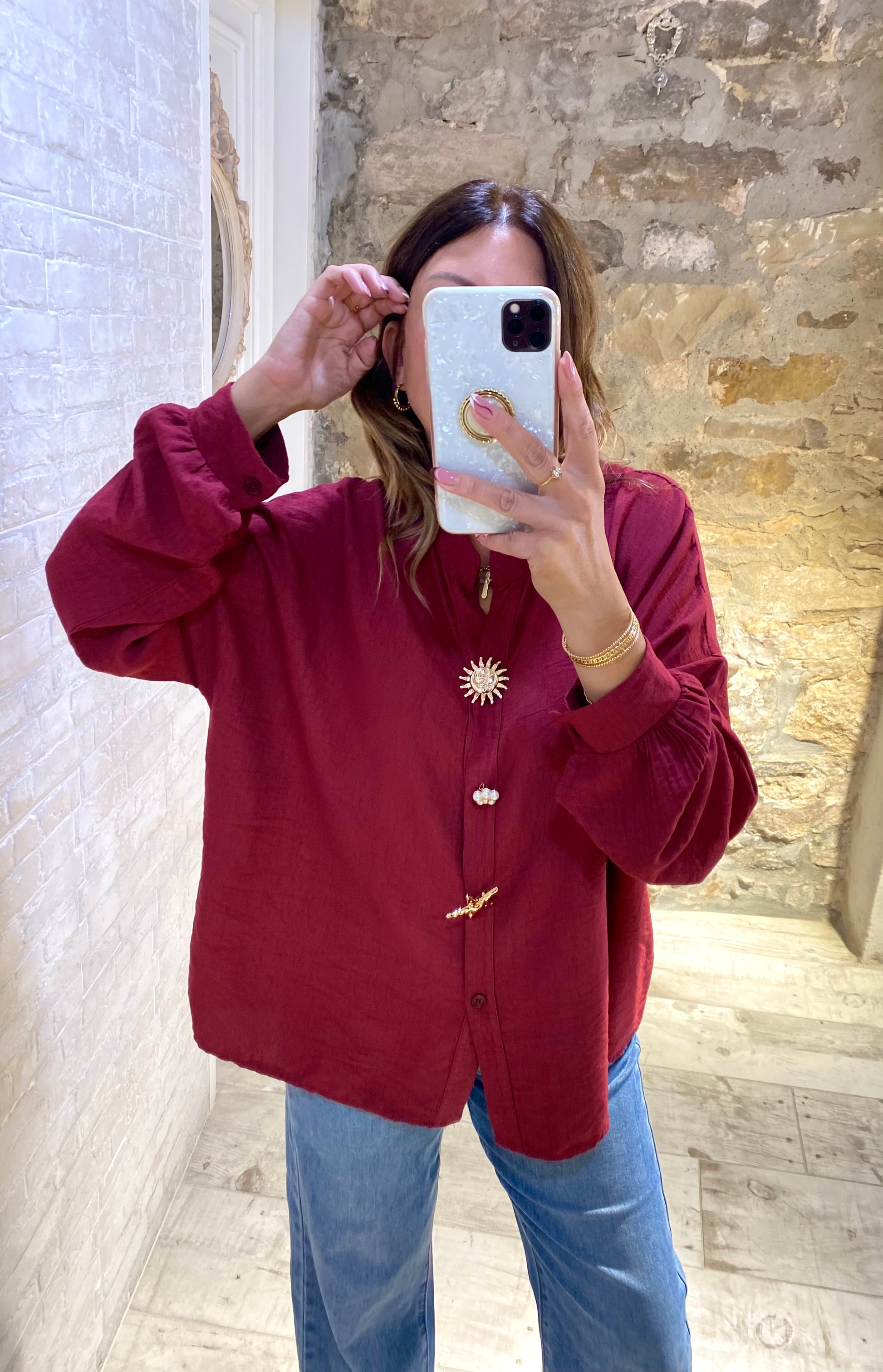 Blusa Vino Sol - Veronique