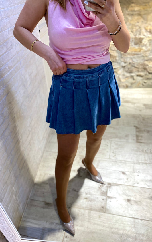 Falda Pantalón Plisada - Veronique