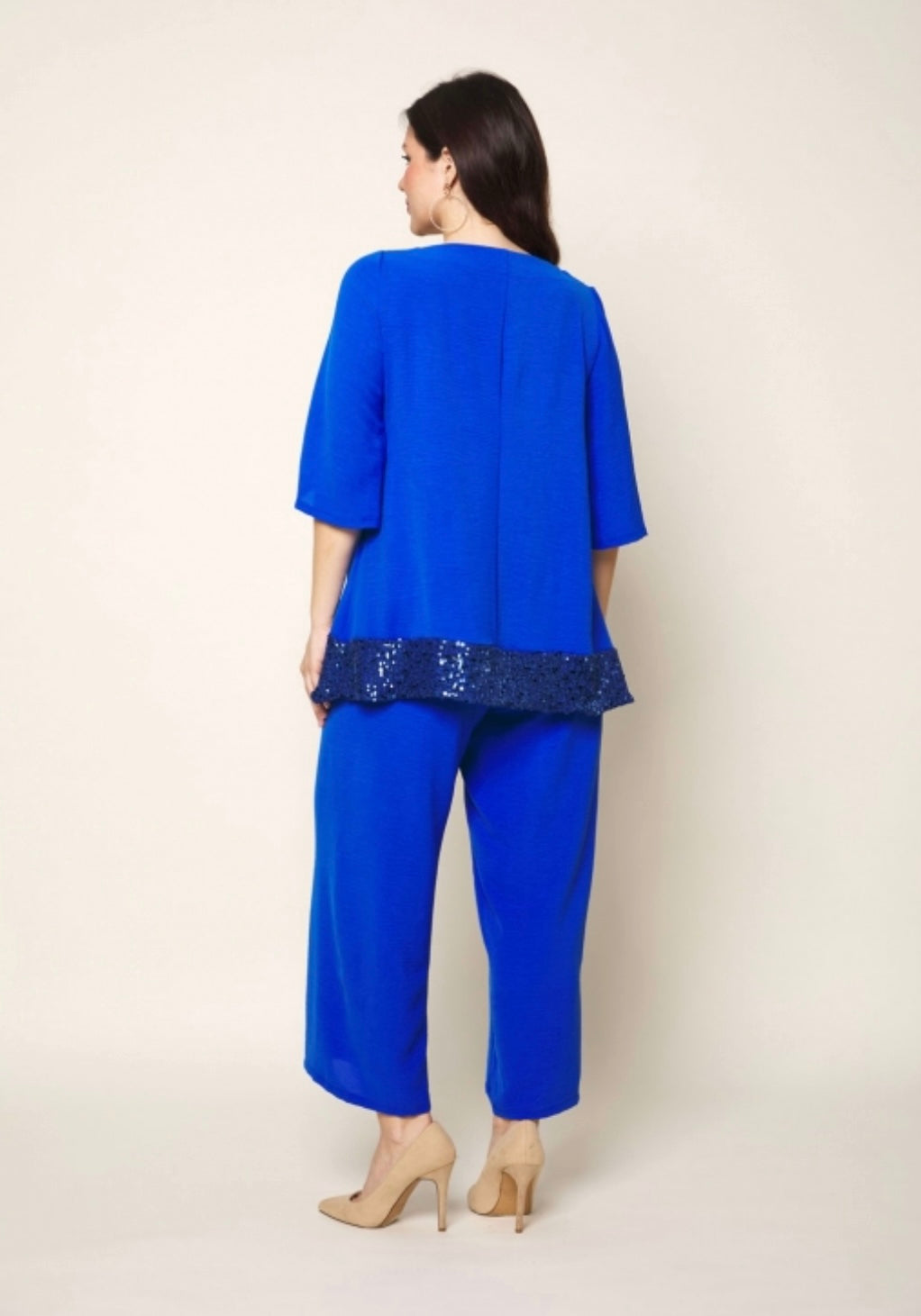Conjunto Fantasía Lentejuelas Azul - Veronique
