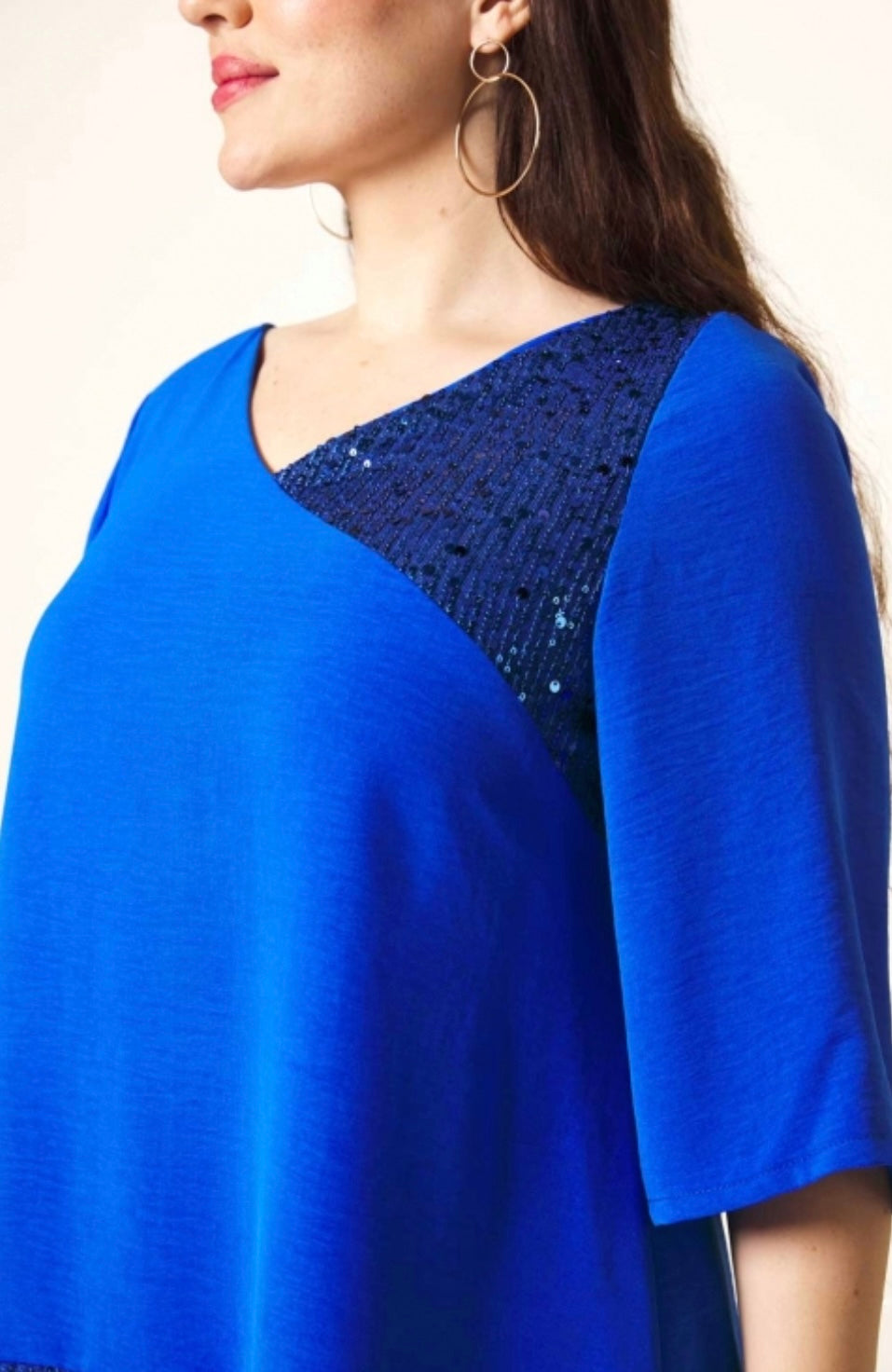 Conjunto Fantasía Lentejuelas Azul - Veronique