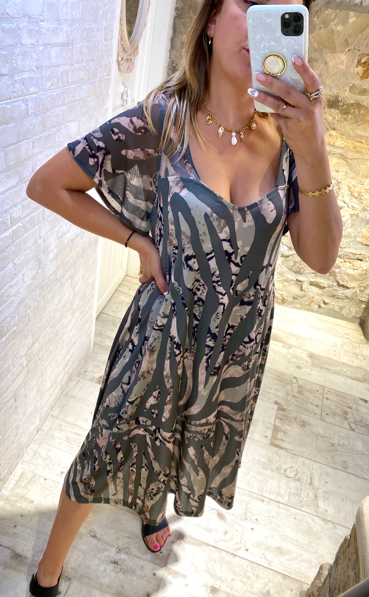 Vestido Camuflaje - Veronique