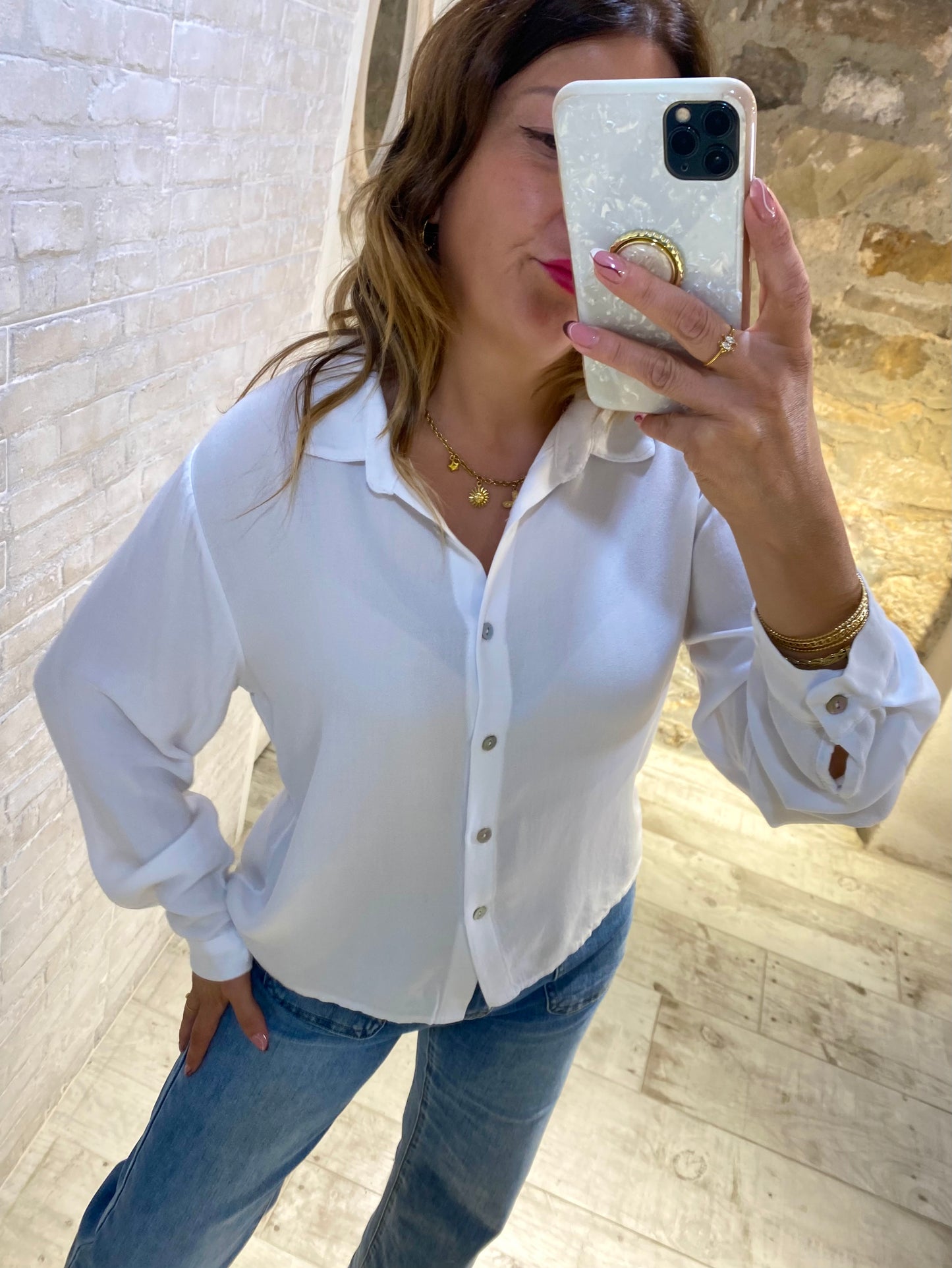 Blusa Blanca Daniela - Veronique