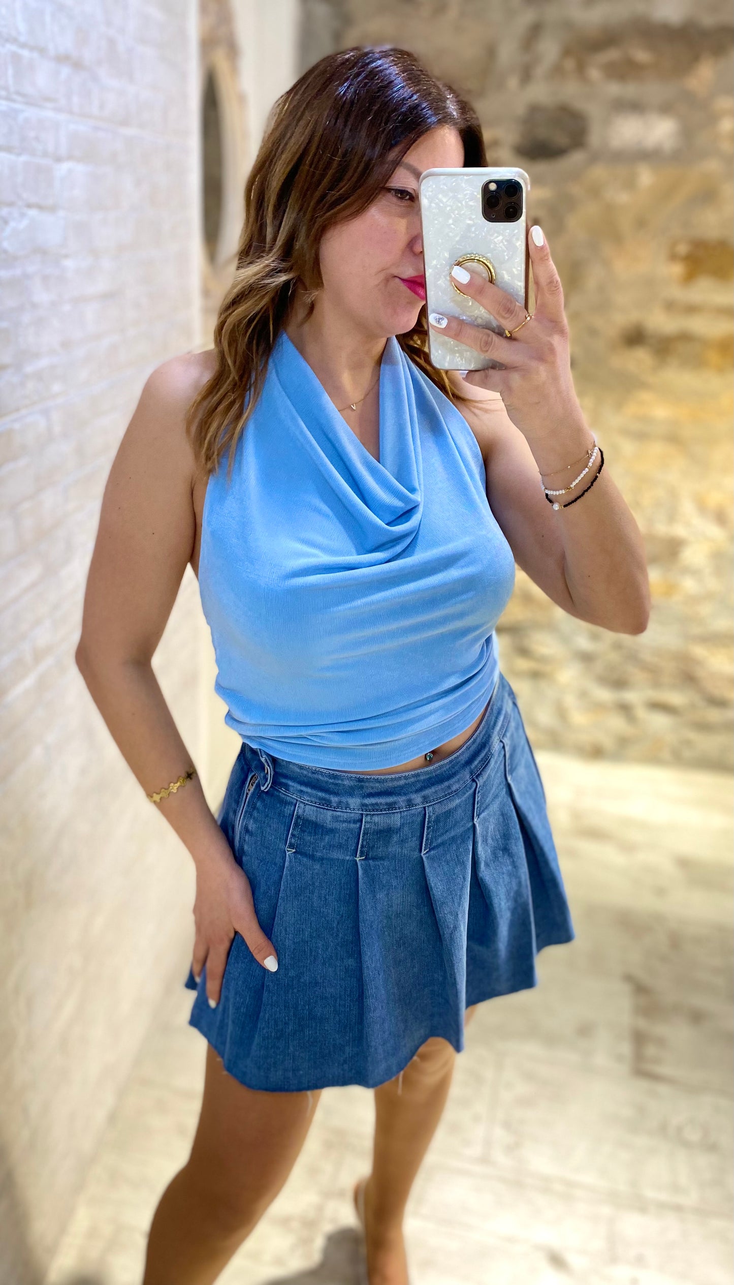 Falda Plisada Short por dentro - Veronique