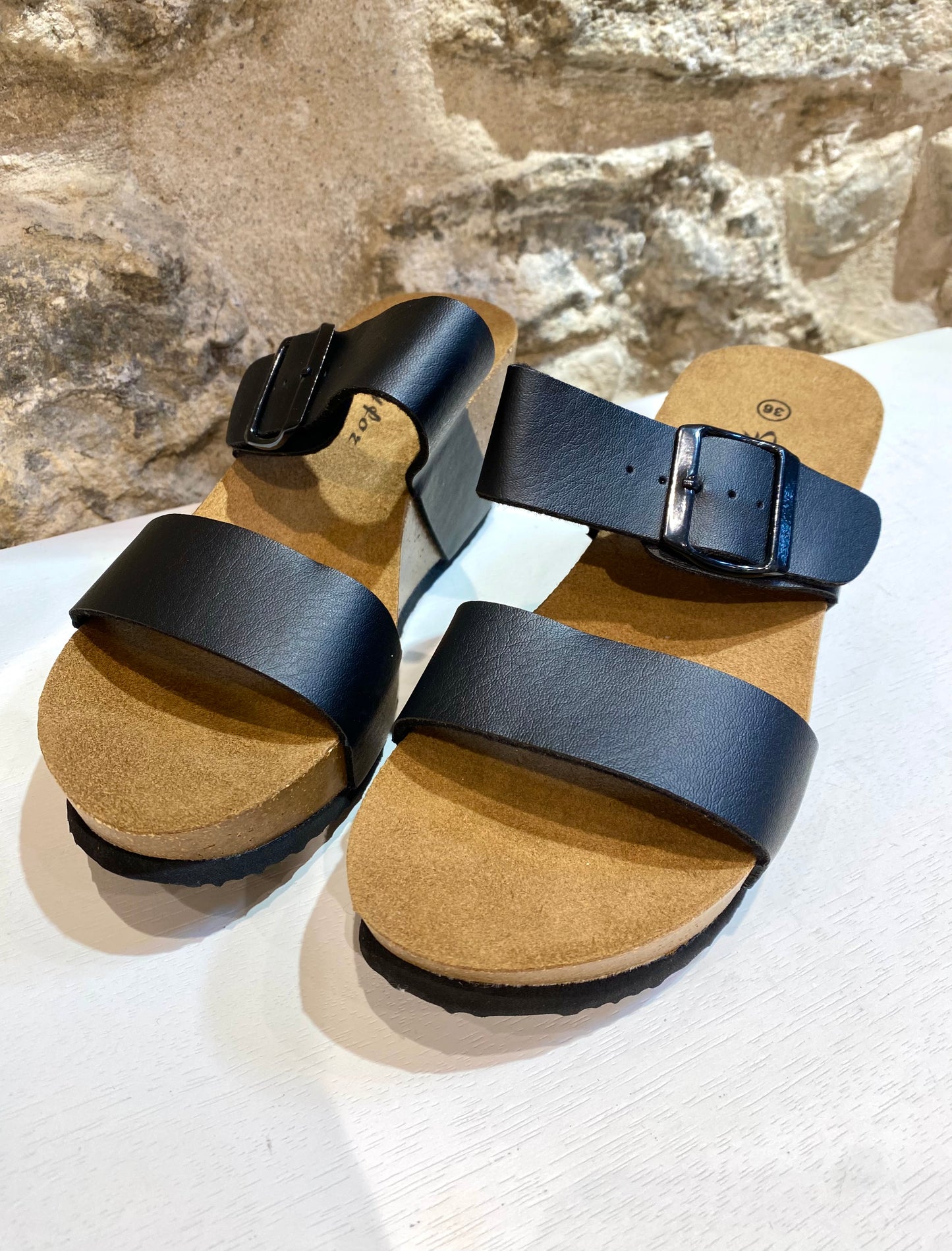 Sandalias Con plataforma Hebilla Regulable - Veronique