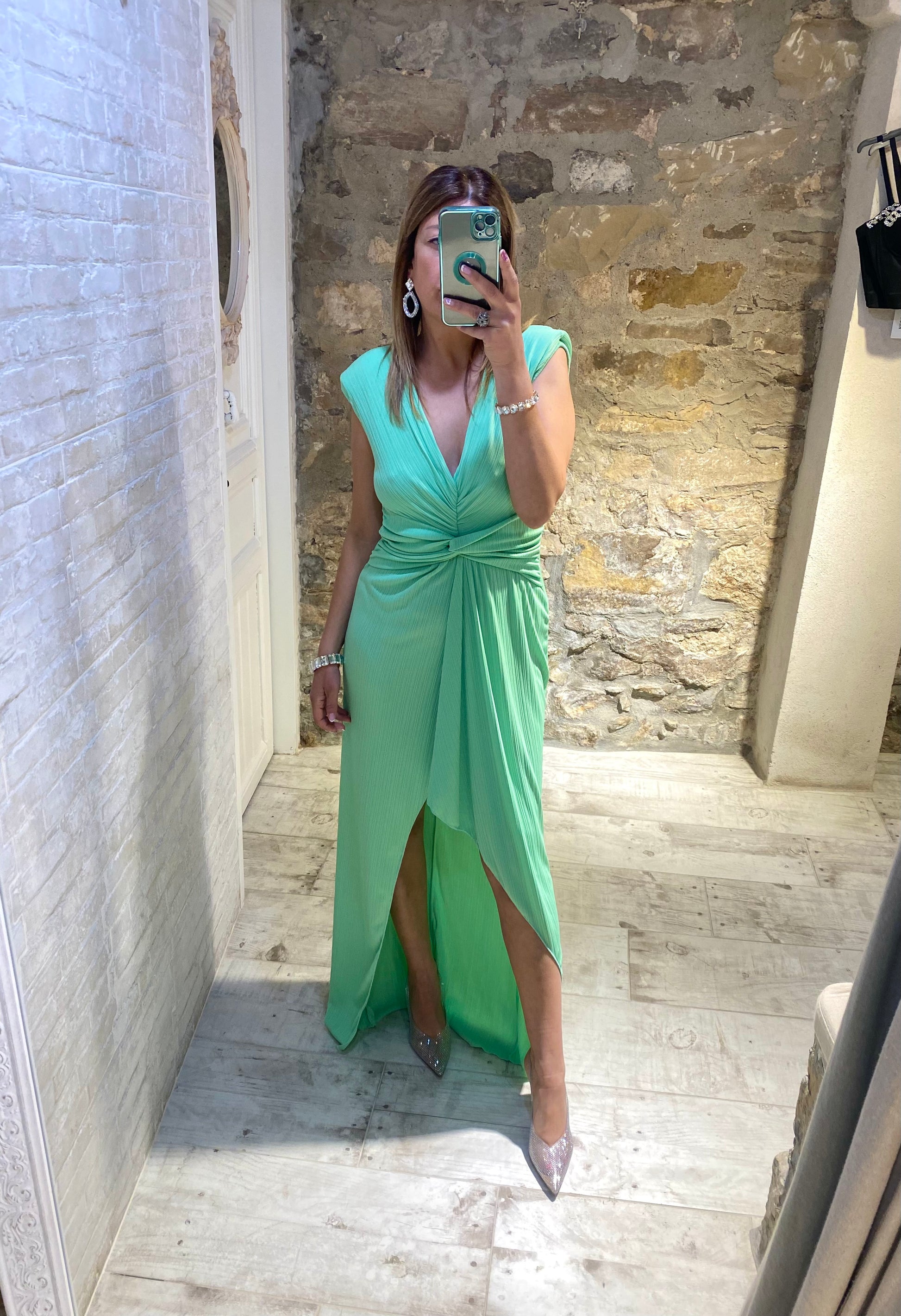 Vestido Nerea Verde - Veronique