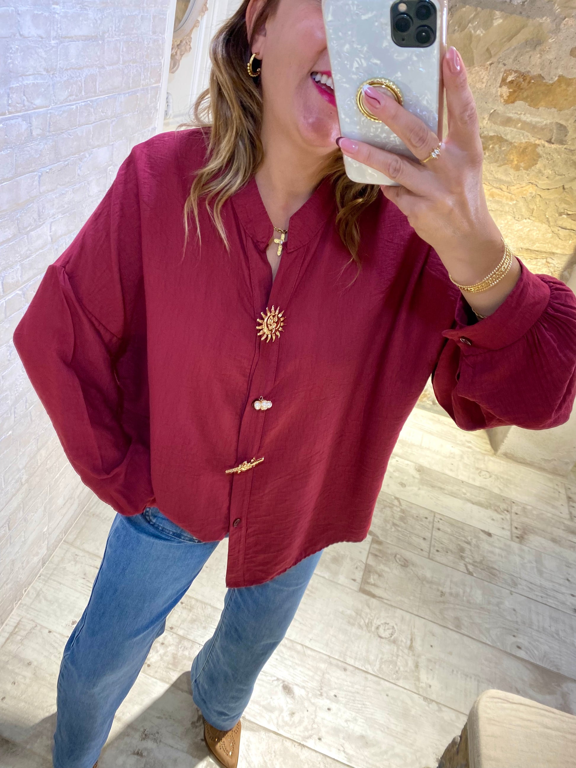 Blusa Vino Sol - Veronique