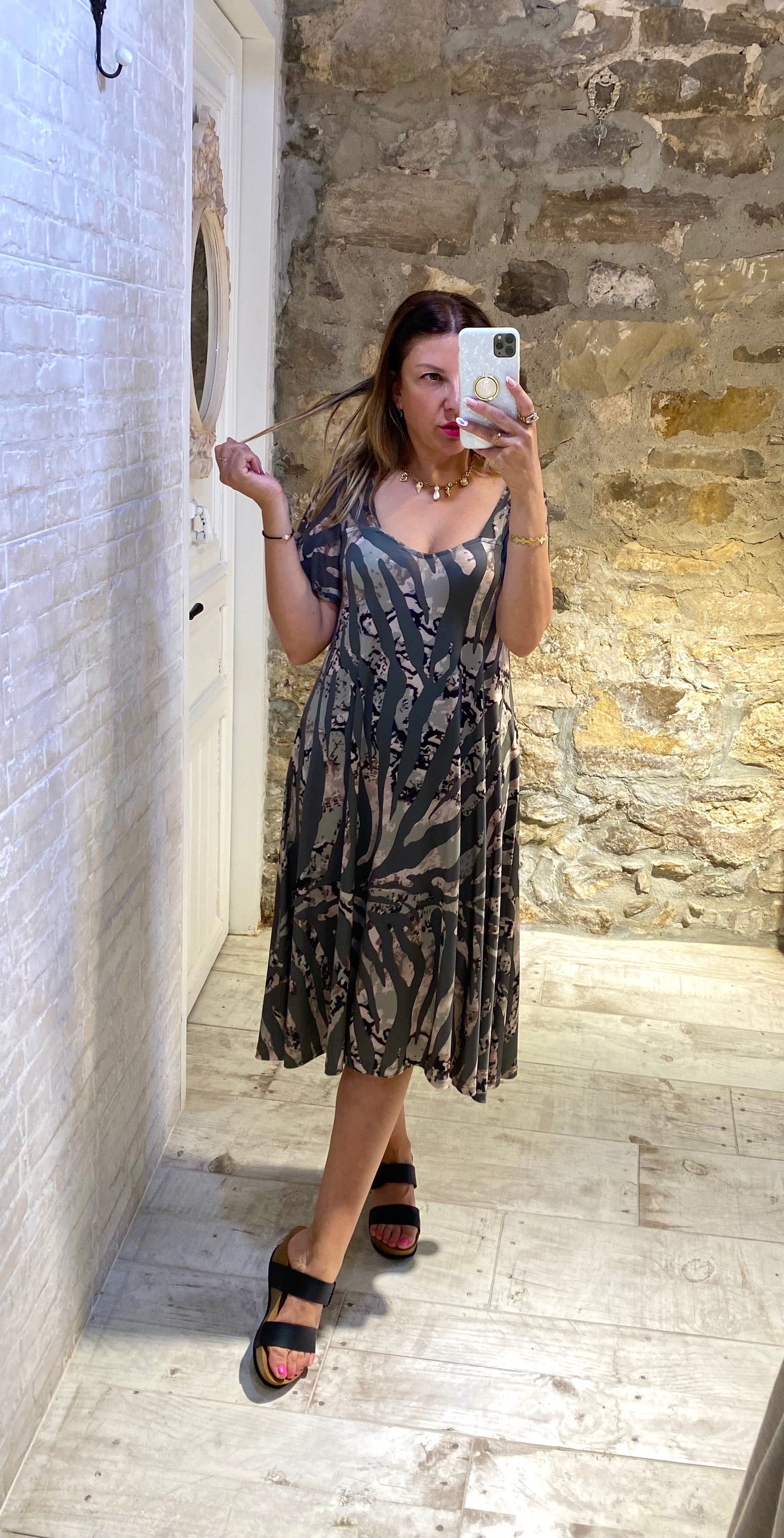 Vestido Camuflaje - Veronique
