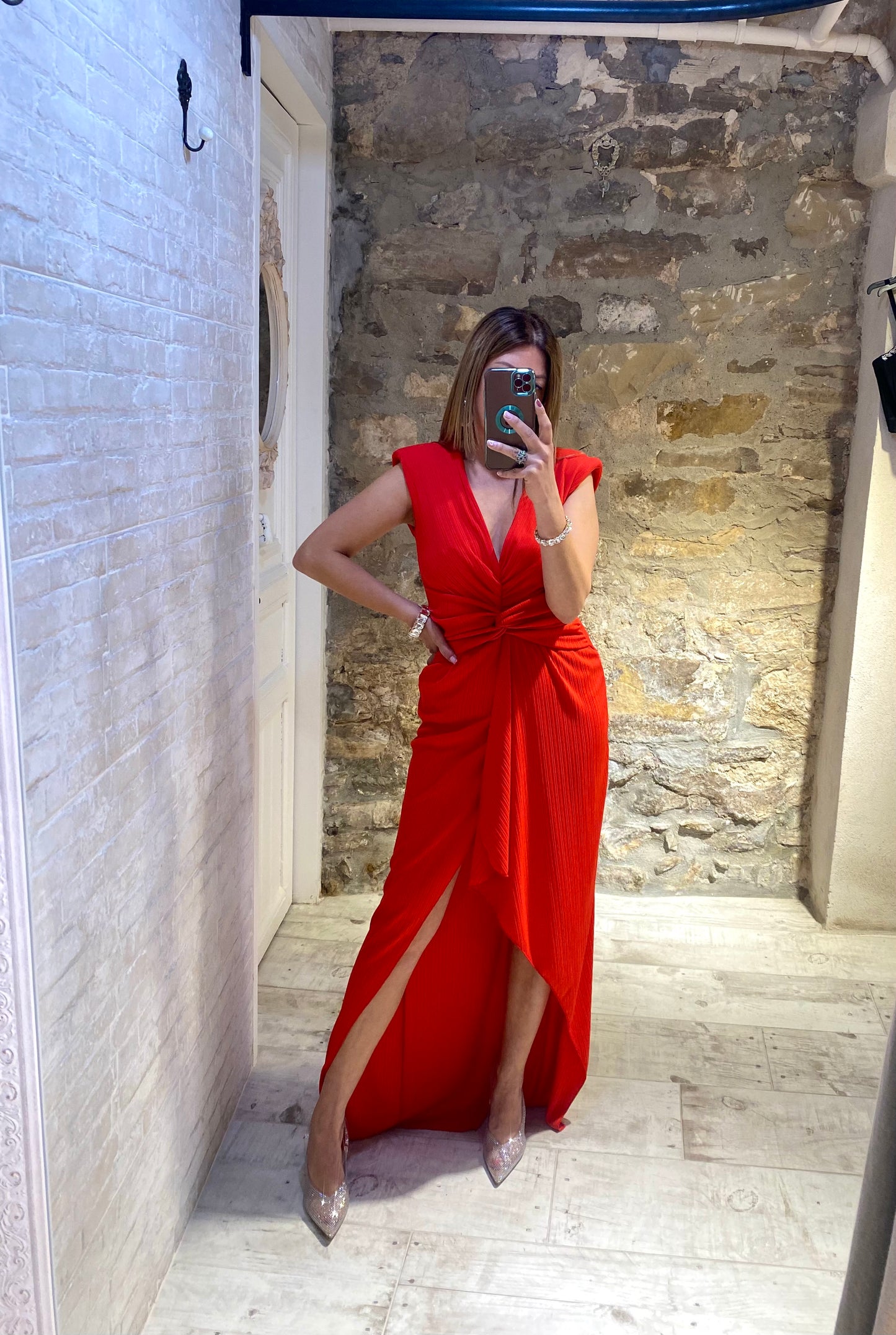 Vestido Nerea Rojo - Veronique