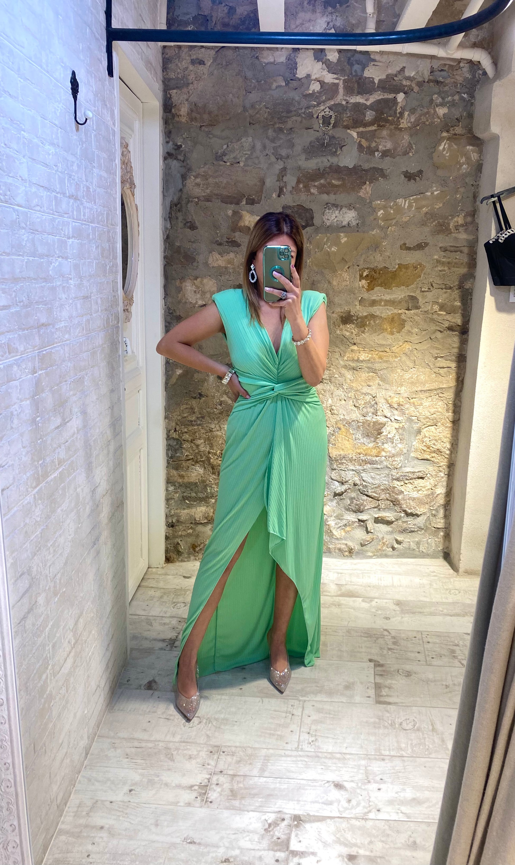 Vestido Nerea Verde - Veronique