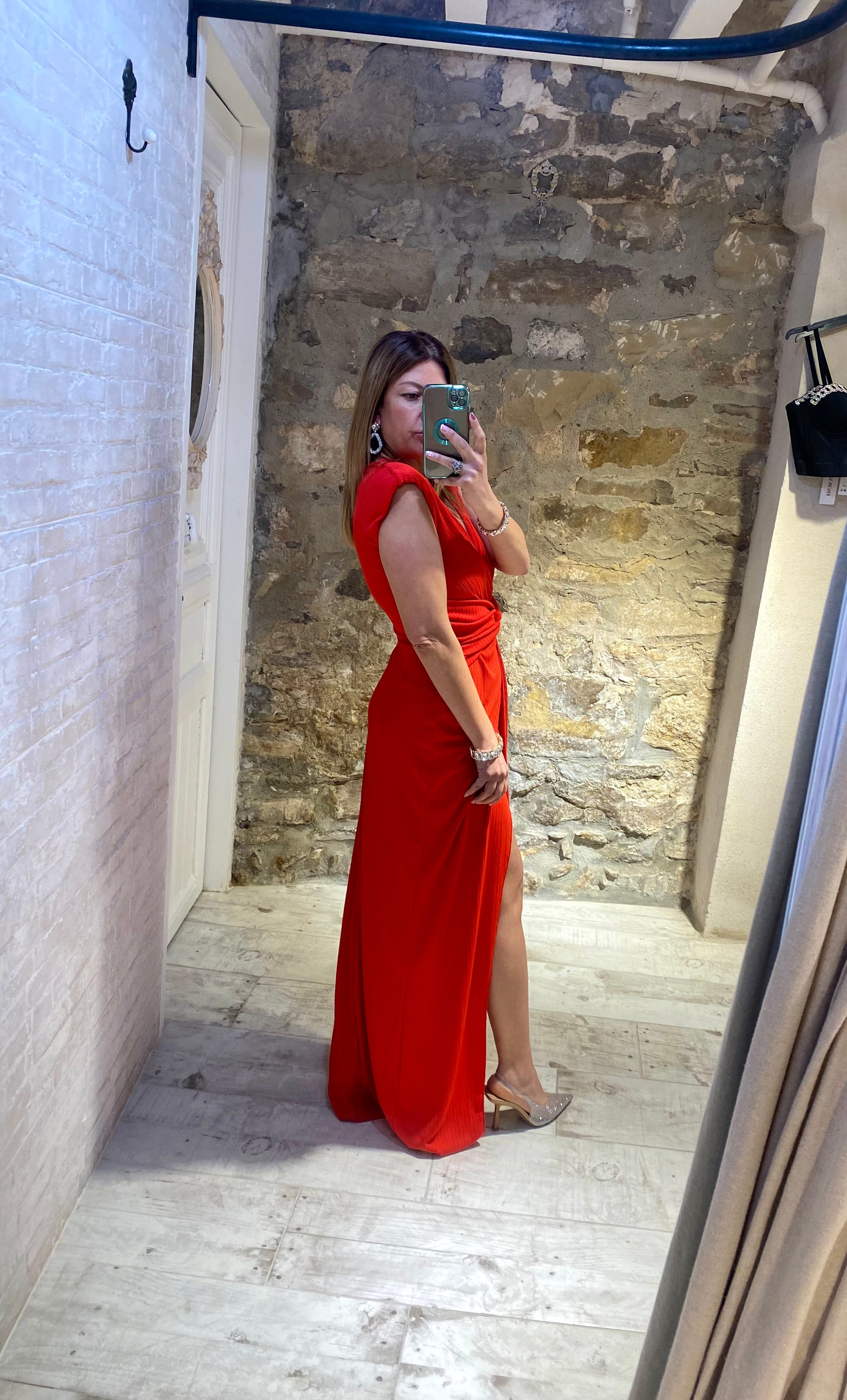 Vestido Nerea Rojo - Veronique