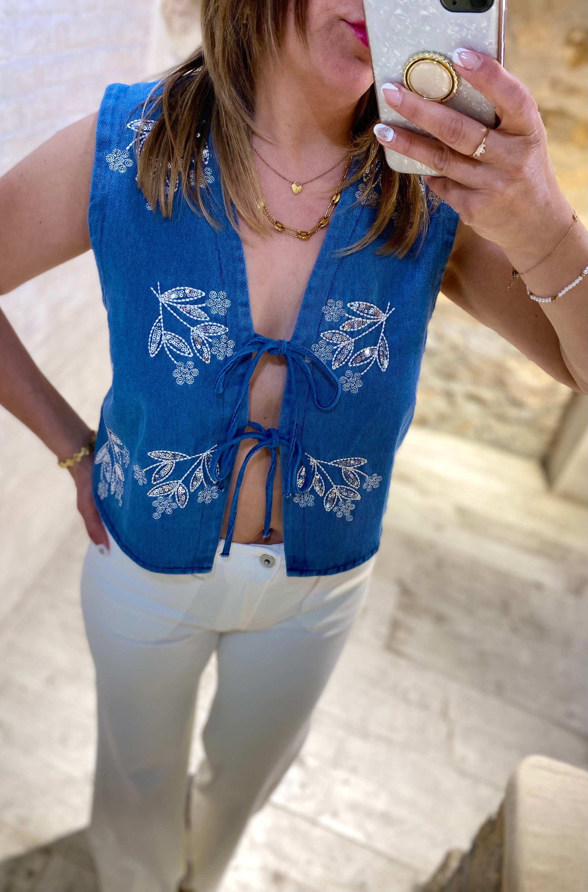 Chaleco Denim - Veronique