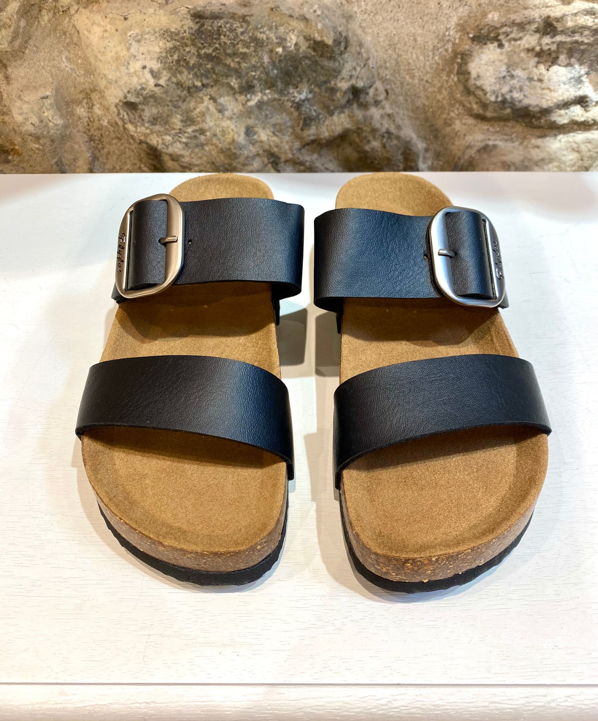 Sandalias Planas Hebilla Regulable ( Ref:282) - Veronique