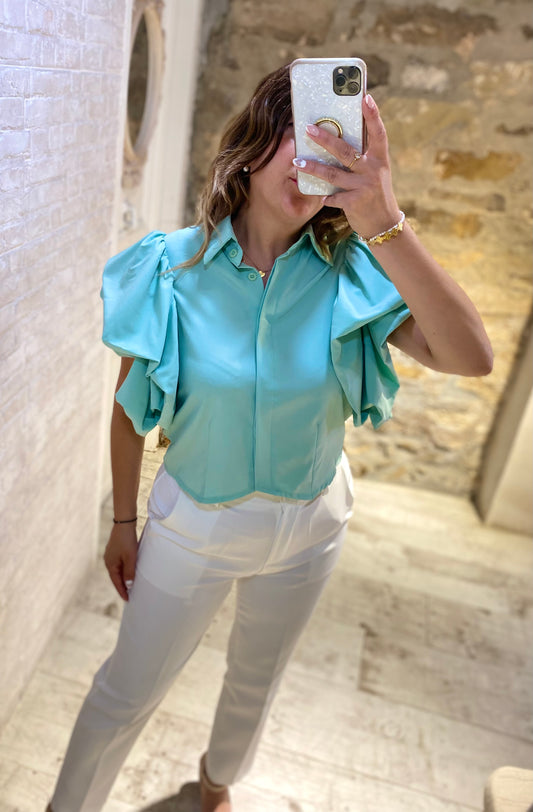 Blusa Hombros Pomposos - Veronique