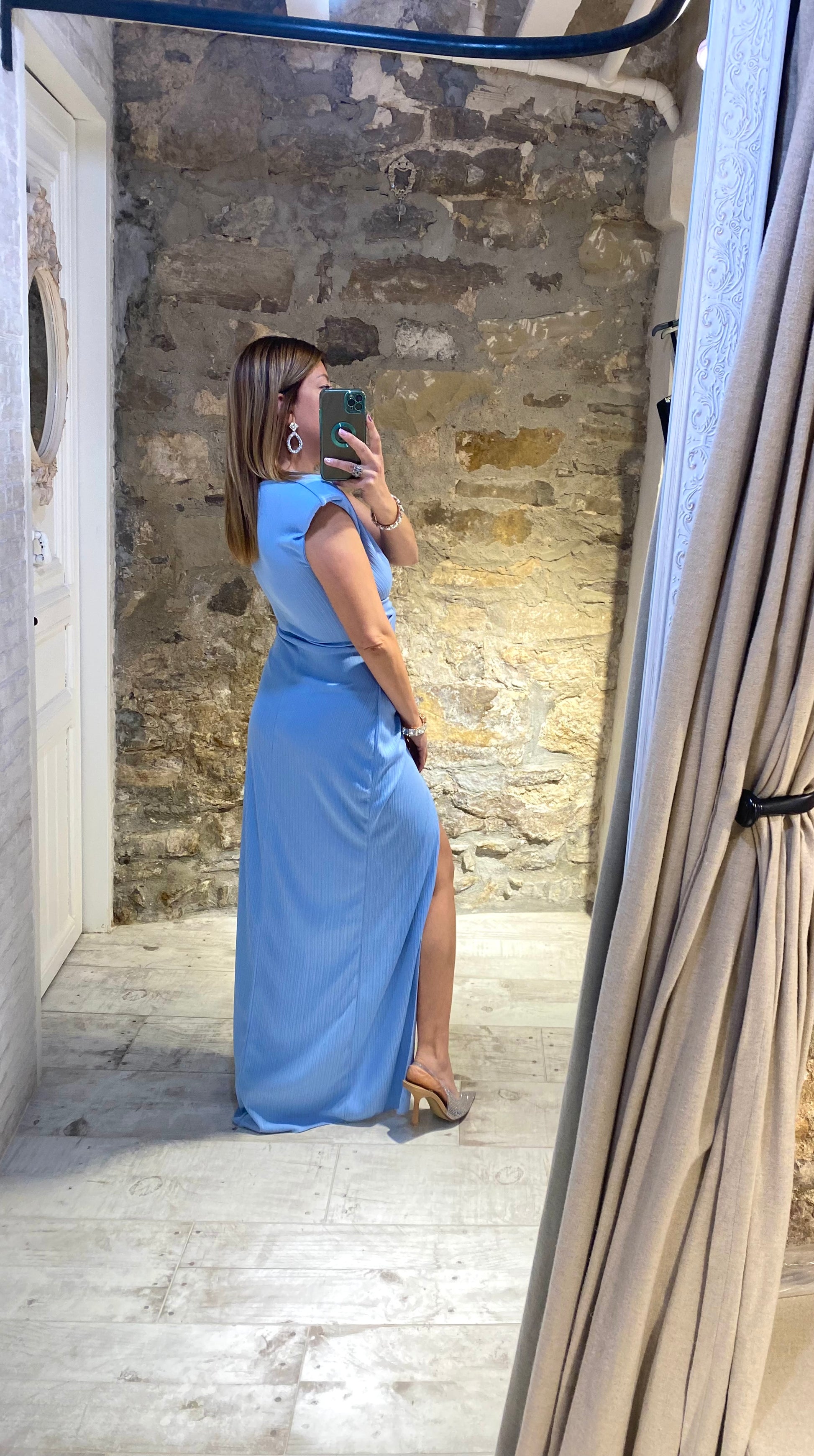 Vestido Nerea Azul - Veronique