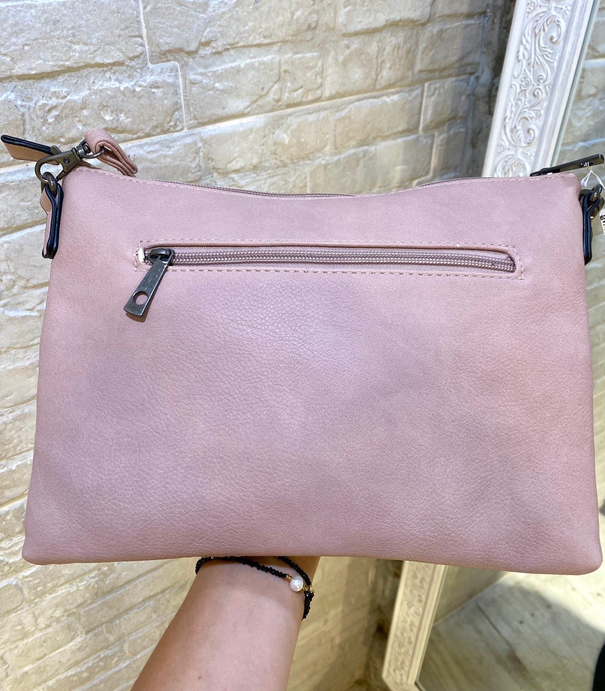 Bolso Rosa Tachas - Veronique