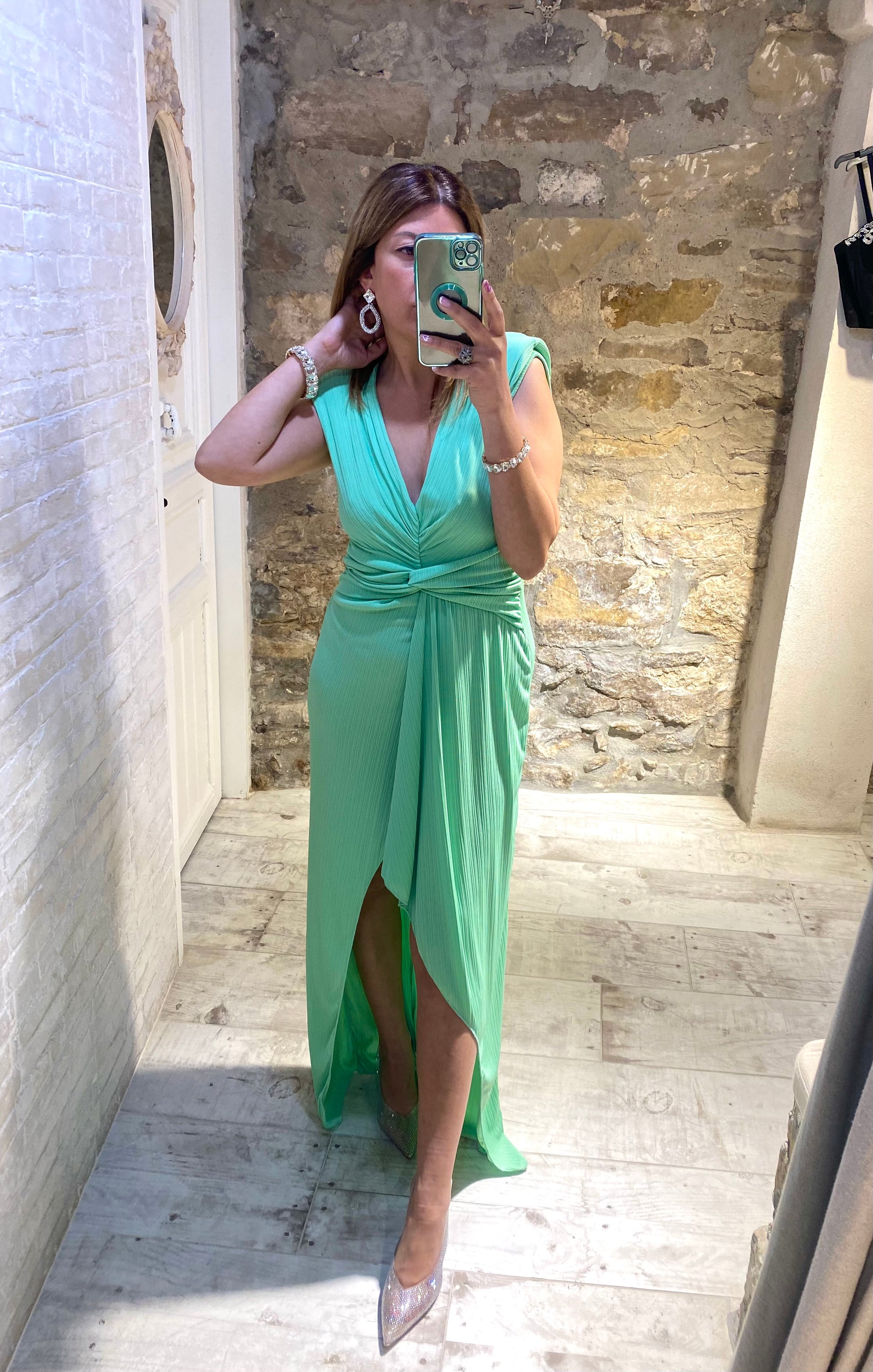Vestido Nerea Verde - Veronique