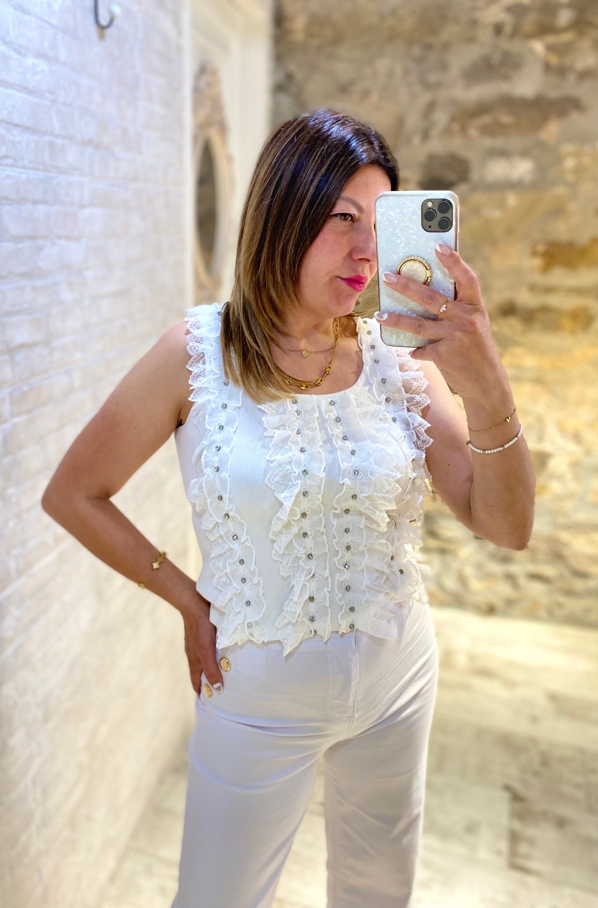 Top Fantasía y Encaje - Veronique